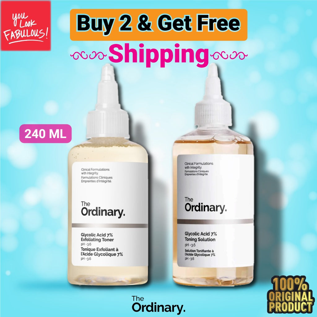 BUY 2 Glycolic Acid 7% Toning Solution 240ML Get FREE Shipping