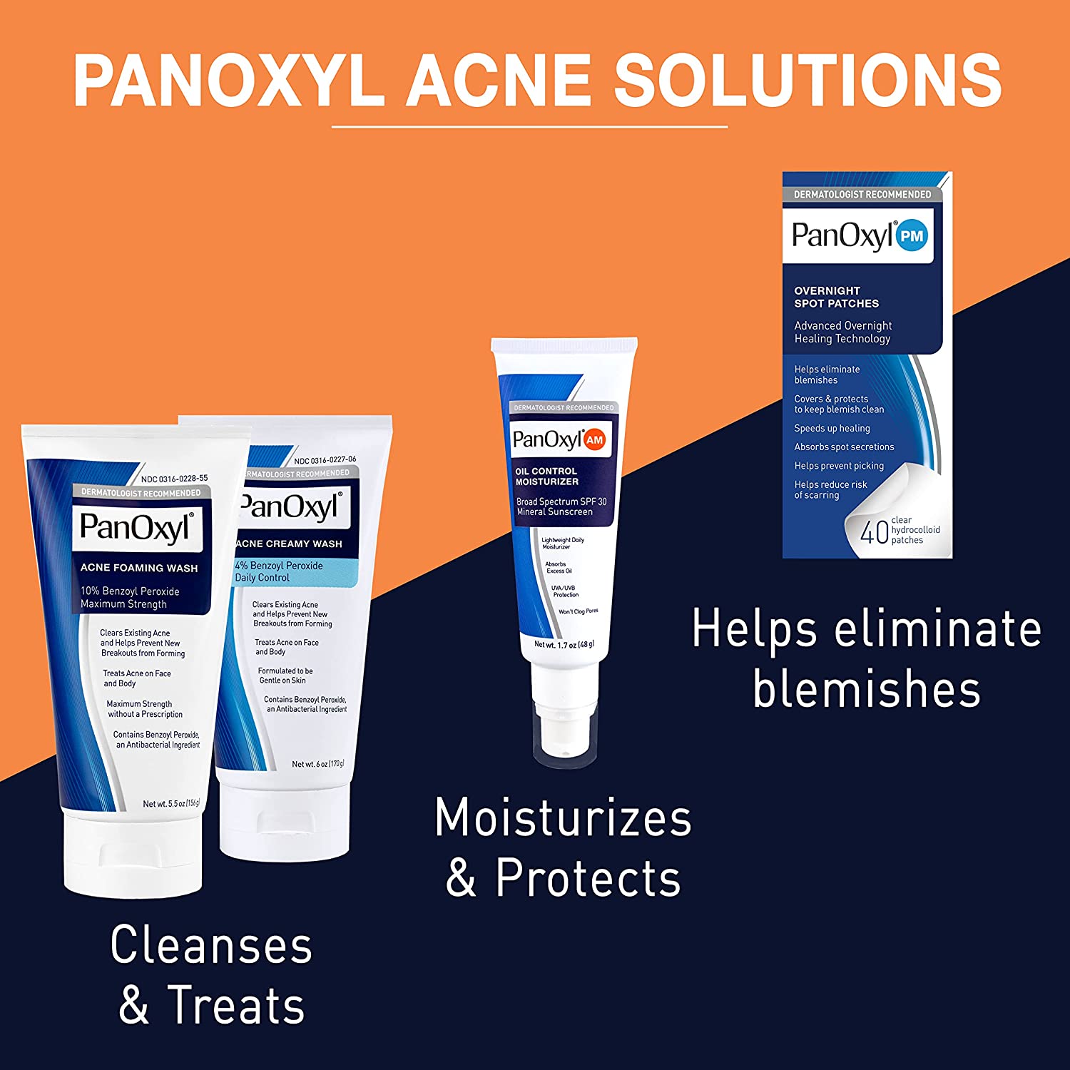 PanOxyl Acne Creamy Wash Benzoyl Peroxide 4% Daily Control