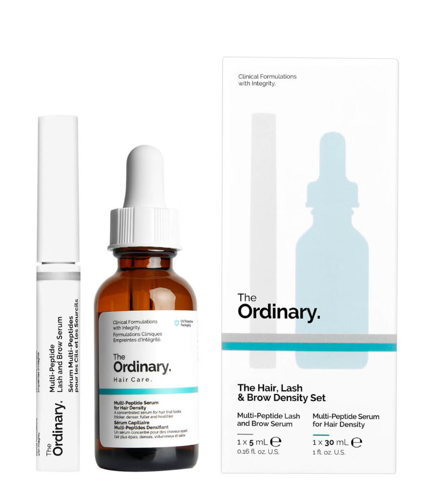 The Ordinary The Hair Lash and Brow Density Set