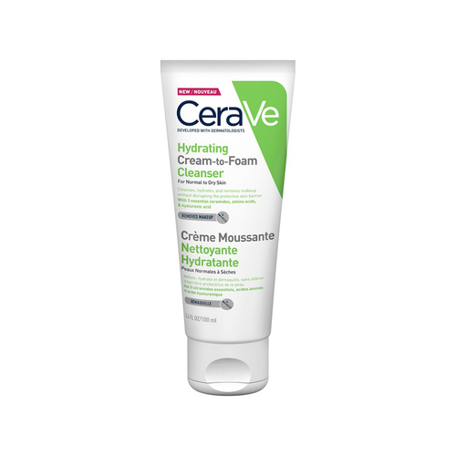 CeraVe Hydrating Cream-to-Foam Cleanser